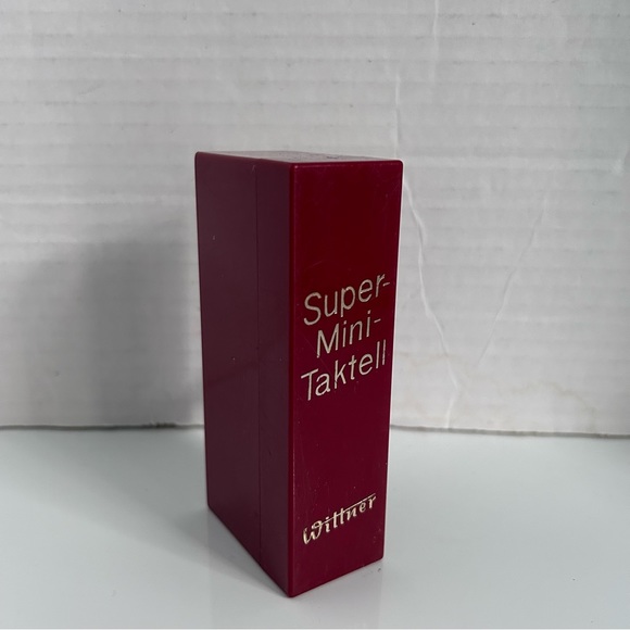 Wittner super mini-taktell metronome, ruby - Picture 2 of 9
